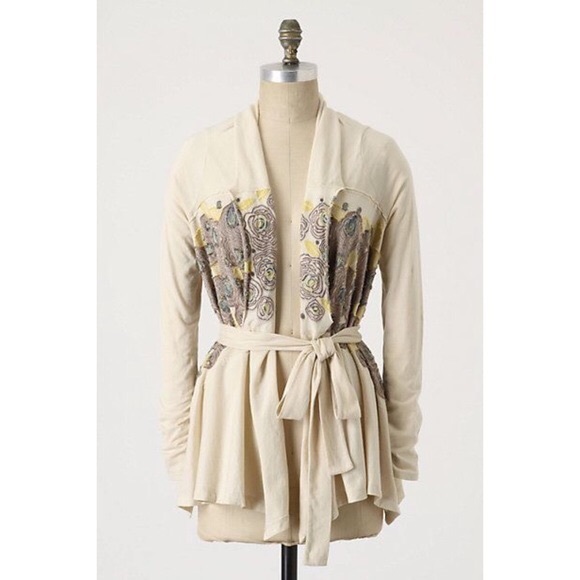 Anthropologie Sweaters - Anthropologie | Reversed Ranunculus Cardigan